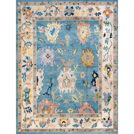 Grey Traditional Handmade Wool Rugs